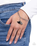 Fright Fan Silver ✧ Rhodium Plated Charm