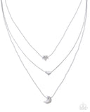 Serious Shapes White ✧ Necklace