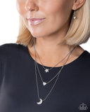 Serious Shapes White ✧ Necklace