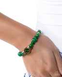 Lucky Lineup Green ✧ Stretch Bracelet
