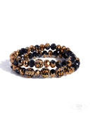 Speckled Sentiment Brown ✧ Bracelet