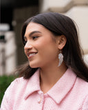 Angelic Angles White ✧ Earrings