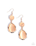Abstract Appearance Rose Gold ✧ Earrings