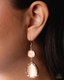 Abstract Appearance Rose Gold ✧ Earrings