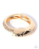 Stately Sass Gold ✧ Hinged Bracelet