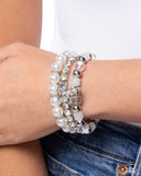 Keep Getting Butterflies White ✧ Bracelet