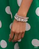 Keep Getting Butterflies White ✧ Bracelet