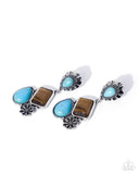 Blazing Bravado Brown ✧ Post Earrings