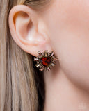 Flirty Feature Brass ✧ Earrings