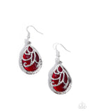 Compelling Color Red ✧ Earrings