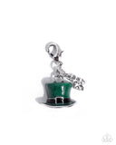Shamrock Season Green ✧ Rhodium Plated Charm