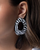 Zebra Style Multi ✧ Post Earrings