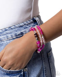 Smooth Scope Pink ✧ Stretch Bracelet