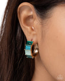 Swoon-Worthy Statement Green ✧ Hoop Earrings