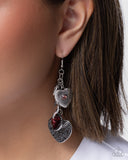 Courting Favor Purple ✧ Heart Earrings