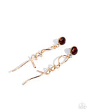Pretty Pirouette Brown ✧ Post Earrings