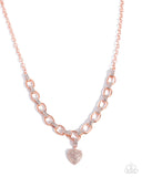 Sweetheart Swoon Copper ✧ Heart Necklace