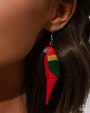 Pampered Parrot Red ✧ Earrings