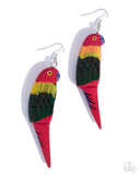 Pampered Parrot Red ✧ Earrings