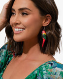 Pampered Parrot Red ✧ Earrings