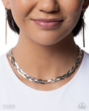 Braided Boundary Silver ✧ Necklace