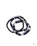 Confident Courtesy Black ✧ Stretch Bracelet