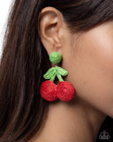 Crafted Cherry Red ✧ Post Earrings