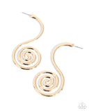 Spiral Showcase Gold ✧ Earrings