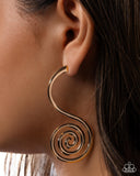 Spiral Showcase Gold ✧ Earrings