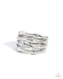 Stacked Service Silver ✧ Ring