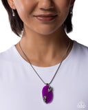 Rustic Roulette Purple ✧ Necklace
