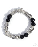 Celestial Crush Black ✧ Stretch Bracelet