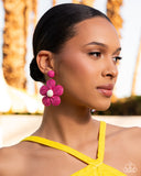 Double Daisies Pink ✧ Post Earrings