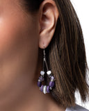 Shaped Shells Purple ✧ Earrings
