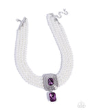 Palatial Poise Purple ✧ Necklace