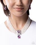 Palatial Poise Purple ✧ Necklace