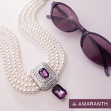 Palatial Poise Purple ✧ Necklace
