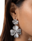 Fancy Fortune White ✧ Post Earrings