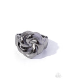 Spiraling Spectrum Black ✧ Ring