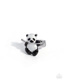 Polished Panda Black ✧ Ring