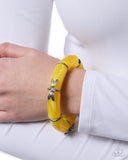 Delicate Dragonfly Yellow ✧ Stretch Bracelet