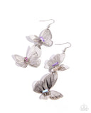 Aerial Accuracy Purple ✧ Butterfly Earrings