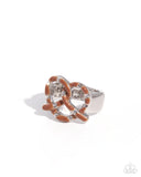 Polished Pretzel Brown ✧ Ring