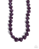 Sweetheart Scope Purple ✧ Heart Necklace