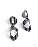 Iconic Illusion Black ✧ Earrings