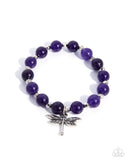 Dragonfly Delay Purple ✧ Bracelet