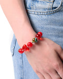 STONY Ovation Red ✧ Stretch Bracelet
