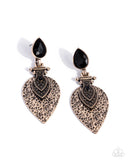 Ornate Overview Black ✧ Earrings