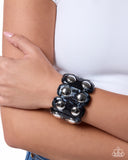 Elongated Era Black ✧ Stretch Bracelet