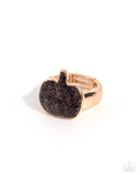 Pumpkin Pact Black ✧ Ring